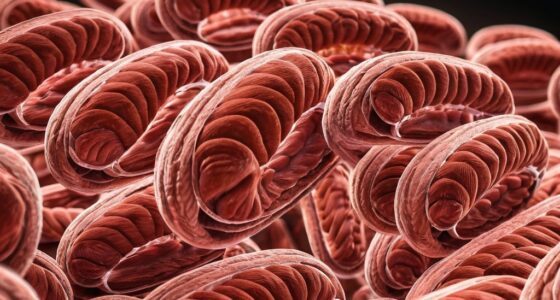 Photo muscle mitochondria